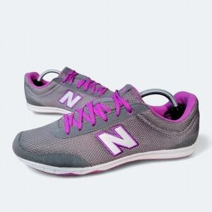 New Balance Gray and Pink Athletic Shoes